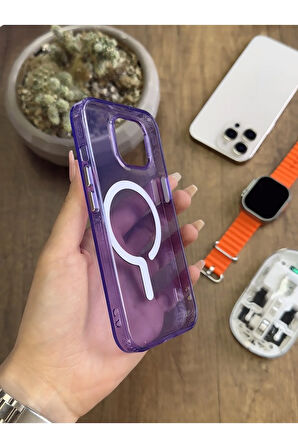 iPhone 15 MagSafe Uyumlu Silikon Kılıf Soocase661