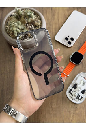iPhone 15 MagSafe Uyumlu Silikon Kılıf Soocase661