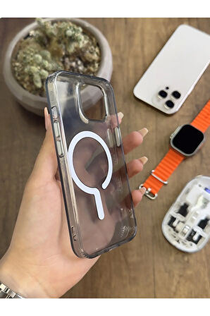 iPhone 15 MagSafe Uyumlu Silikon Kılıf Soocase661