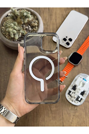 iPhone 15 MagSafe Uyumlu Silikon Kılıf Soocase661