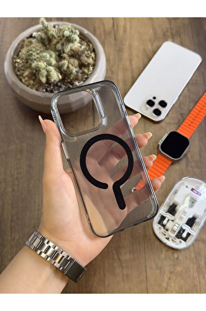 iPhone 15 Pro MagSafe Uyumlu Silikon Kılıf Soocase661