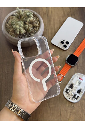 iPhone 15 Pro MagSafe Uyumlu Silikon Kılıf Soocase661