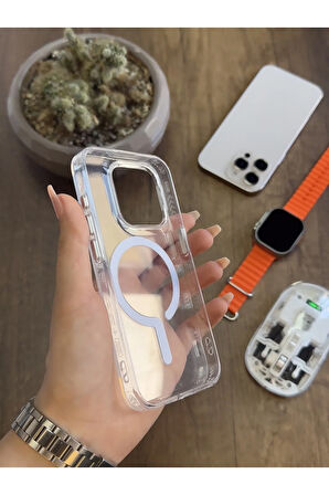 iPhone 15 Pro MagSafe Uyumlu Silikon Kılıf Soocase661