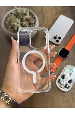 iPhone 15 Pro MagSafe Uyumlu Silikon Kılıf Soocase661