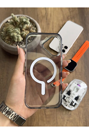 iPhone 16 MagSafe Uyumlu Silikon Kılıf Soocase661