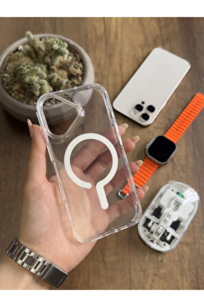 iPhone 16 MagSafe Uyumlu Silikon Kılıf Soocase661
