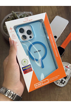 iPhone 16 Pro Max MagSafe Uyumlu Silikon Kılıf Soocase661