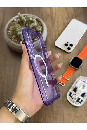 iPhone 16 Pro Max MagSafe Uyumlu Silikon Kılıf Soocase661