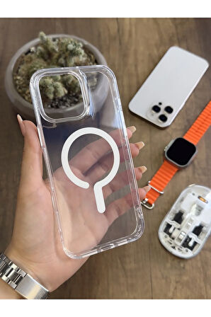 iPhone 16 Pro Max MagSafe Uyumlu Silikon Kılıf Soocase661
