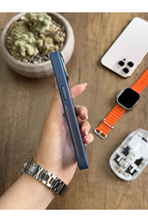iPhone 15 Pro Max MagSafe Uyumlu Silikon Kılıf Soocase635