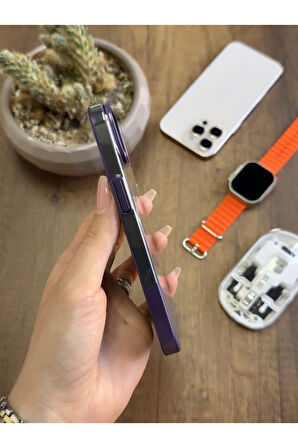 iPhone 13/14 Magsafe Uyumlu Mika Sararmaz Kılıf SooCase720