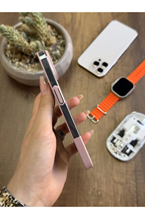 iPhone 15 Magsafe Uyumlu Mika Sararmaz Kılıf SooCase720