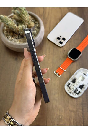 iPhone 15 Magsafe Uyumlu Mika Sararmaz Kılıf SooCase720