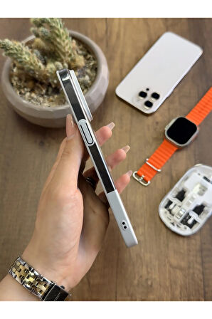 iPhone 15 Pro Max Magsafe Uyumlu Mika Sararmaz Kılıf SooCase720