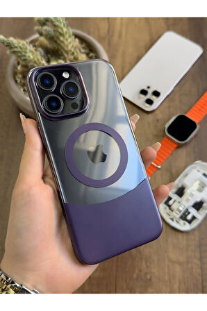 iPhone 16 Pro Max Magsafe Uyumlu Mika Sararmaz Kılıf SooCase720