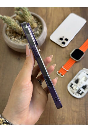 iPhone 16 Pro Max Magsafe Uyumlu Mika Sararmaz Kılıf SooCase720