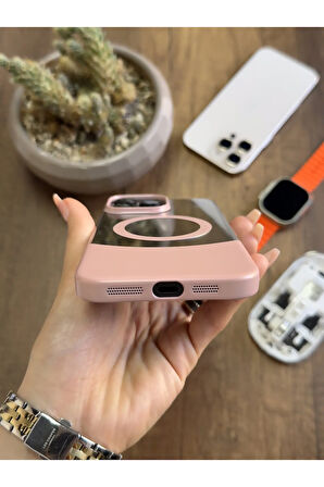 iPhone 16 Pro Max Magsafe Uyumlu Mika Sararmaz Kılıf SooCase720