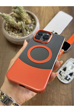iPhone 16 Pro Max Magsafe Uyumlu Mika Sararmaz Kılıf SooCase720