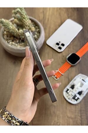 iPhone 16 Pro Magsafe Uyumlu Mika Sararmaz Kılıf SooCase720