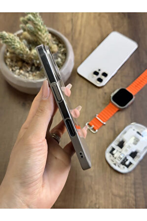 iPhone 16 Magsafe Uyumlu Mika Sararmaz Kılıf SooCase720