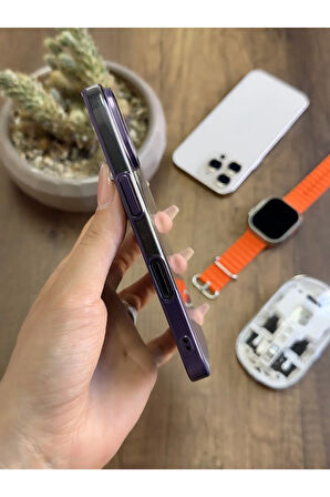 iPhone 16 Magsafe Uyumlu Mika Sararmaz Kılıf SooCase720