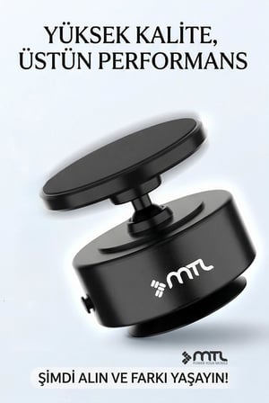 Otomatik Vakumlu Araç Telefon Tutucu - MagSafe Uyumlu Manyetik Telefon Tutucu MT6080