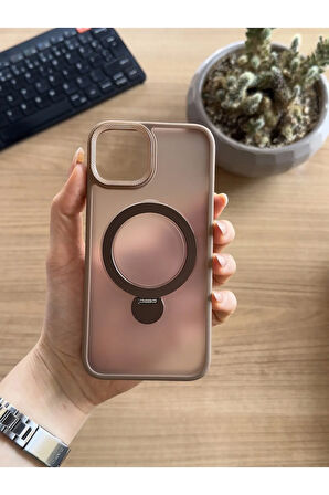 iPhone 13/14 Standlı Ve MagSafe Kılıf Soocase622