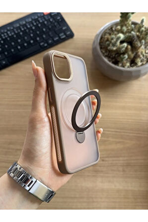 iPhone 13/14 Standlı Ve MagSafe Kılıf Soocase622