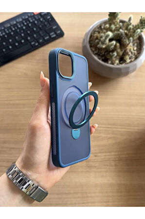 iPhone 13/14 Standlı Ve MagSafe Kılıf Soocase622