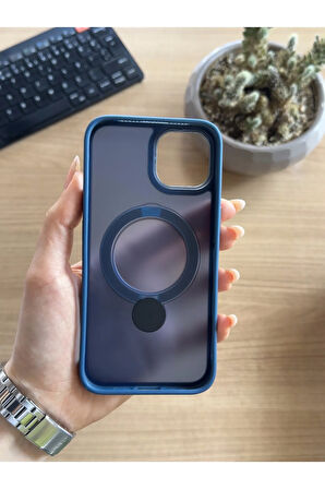 iPhone 13/14 Standlı Ve MagSafe Kılıf Soocase622