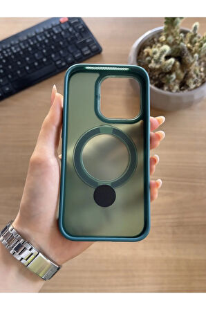 iPhone 14 Pro Standlı Ve MagSafe Kılıf Soocase622