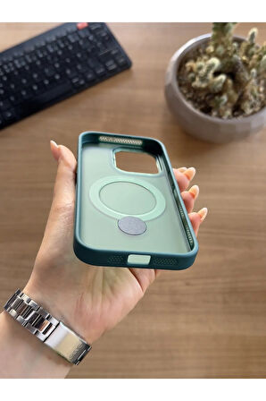 iPhone 14 Pro Standlı Ve MagSafe Kılıf Soocase622