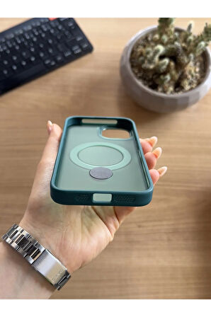 iPhone 15 Standlı Ve MagSafe Kılıf Soocase622