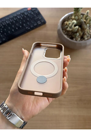 iPhone 15Pro Standlı Ve MagSafe Kılıf Soocase622
