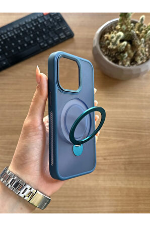 iPhone 15Pro Standlı Ve MagSafe Kılıf Soocase622