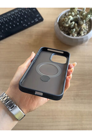 iPhone 15 Pro Max Standlı Ve MagSafe Kılıf Soocase622
