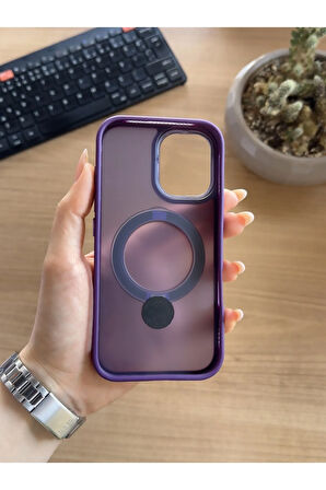 iPhone 16 Pro Standlı Ve MagSafe Kılıf Soocase622