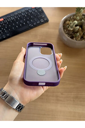 iPhone 16 Pro Standlı Ve MagSafe Kılıf Soocase622