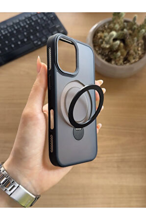 iPhone 16 Pro Standlı Ve MagSafe Kılıf Soocase622