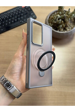 Samsung S24 Ultra Standlı Ve MagSafe Kılıf Soocase622
