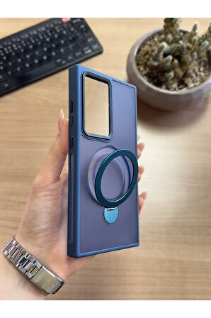 Samsung S24 Ultra Standlı Ve MagSafe Kılıf Soocase622