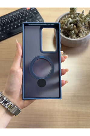 Samsung S24 Ultra Standlı Ve MagSafe Kılıf Soocase622