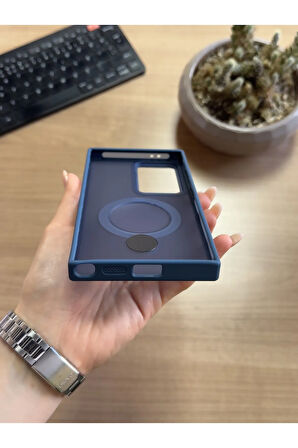 Samsung S24 Ultra Standlı Ve MagSafe Kılıf Soocase622