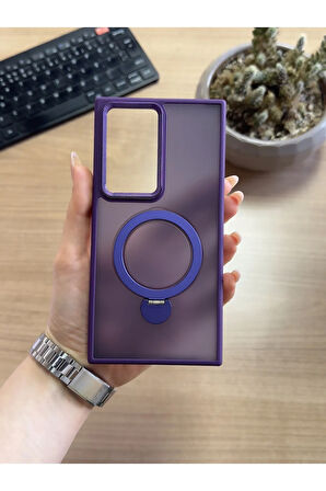 Samsung S24 Ultra Standlı Ve MagSafe Kılıf Soocase622