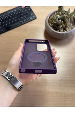 Samsung S24 Ultra Standlı Ve MagSafe Kılıf Soocase622