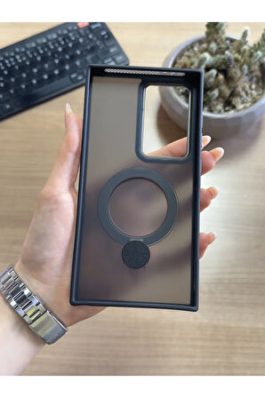 Samsung S24 Ultra Standlı Ve MagSafe Kılıf Soocase622