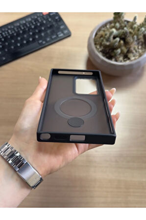 Samsung S24 Ultra Standlı Ve MagSafe Kılıf Soocase622