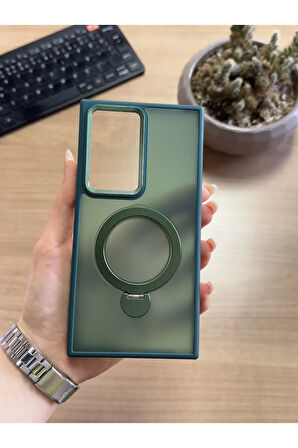 Samsung S24 Ultra Standlı Ve MagSafe Kılıf Soocase622