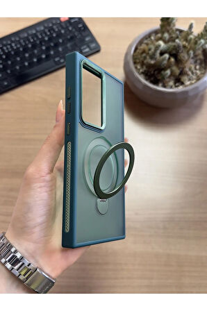 Samsung S24 Ultra Standlı Ve MagSafe Kılıf Soocase622