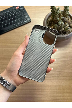 iPhone 16 Standlı karbon Kılıf Soocase624